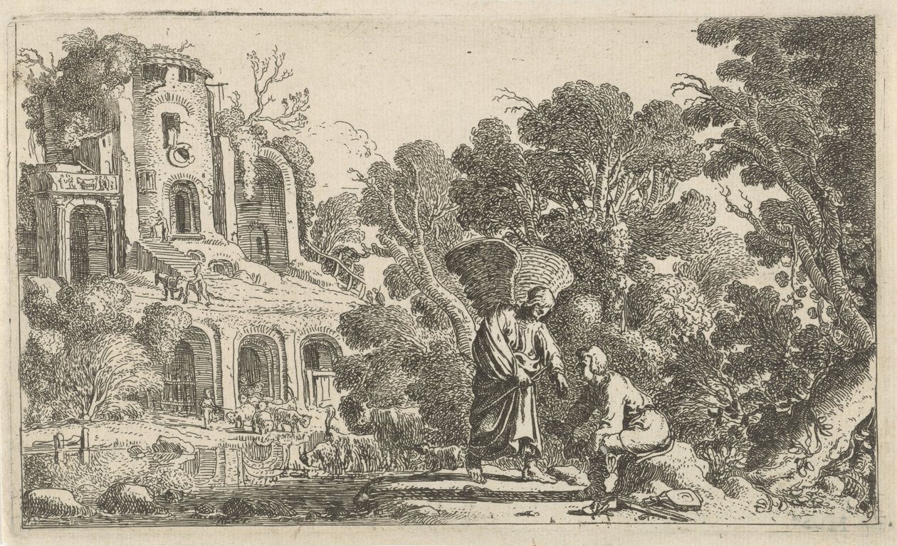 Tobias og engelen ved Tigris History of Tobias (serietittel) av Claes Moeyaert