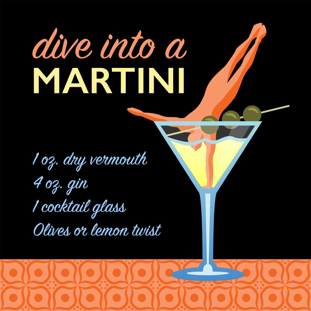 Klassisk Martini av Claire Huntley