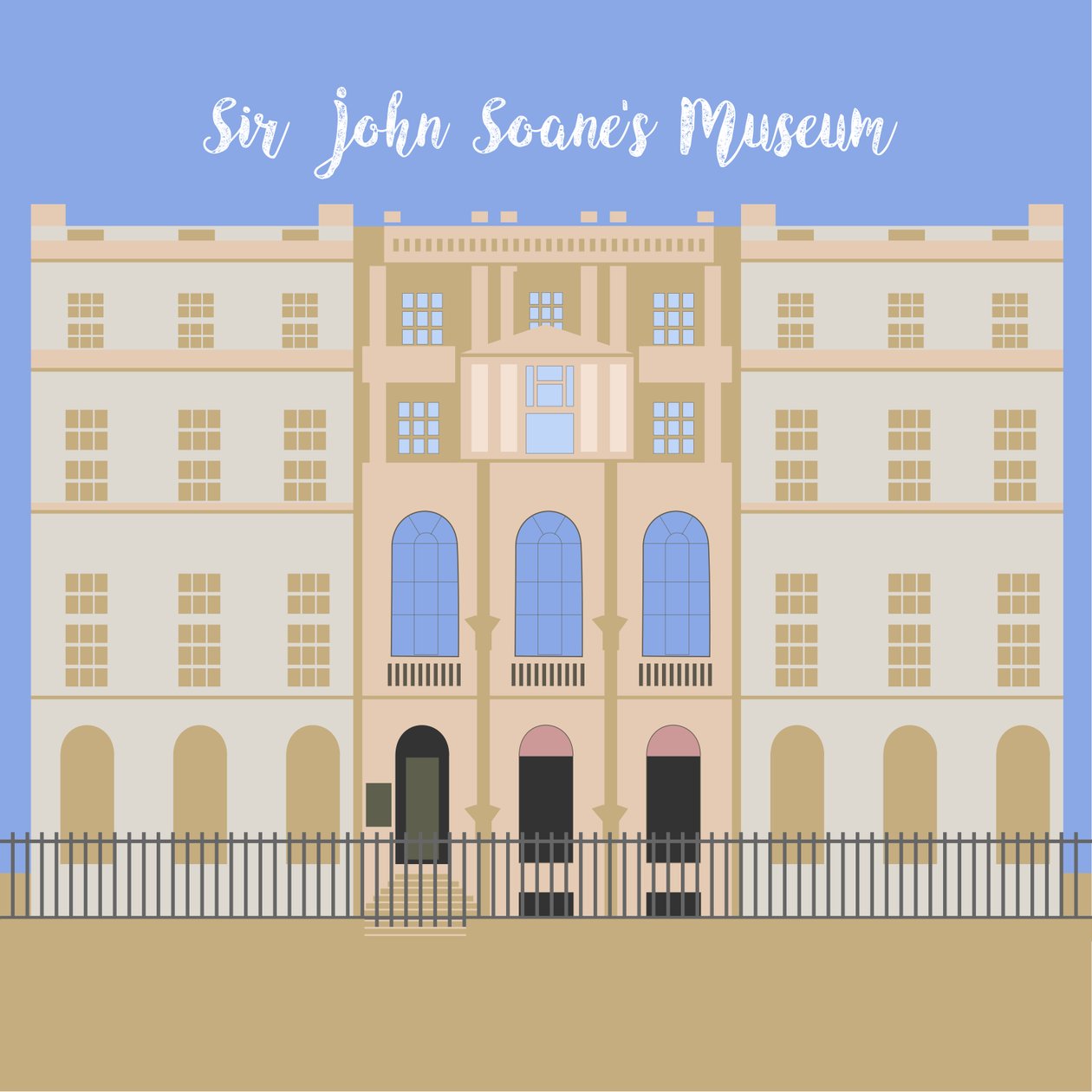 Sir John Soanes museum av Claire Huntley