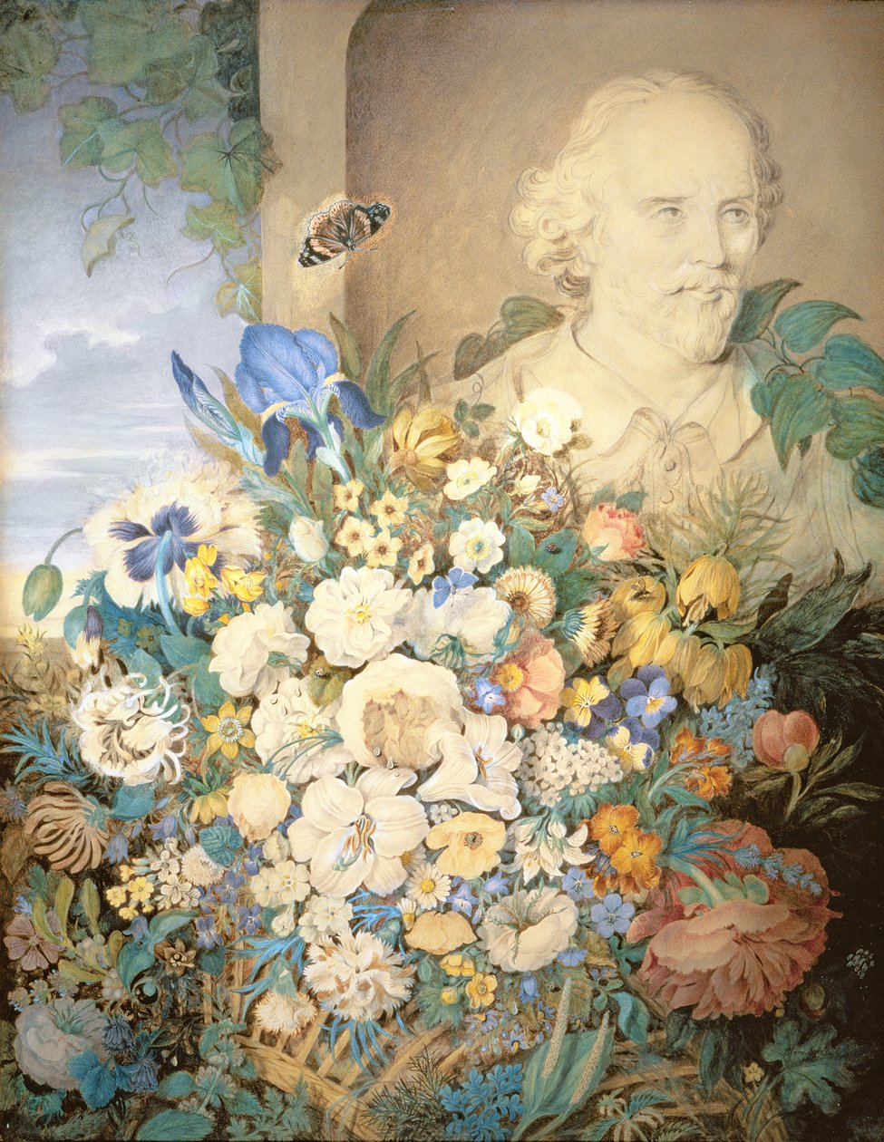 The Flowers of Shakespeare, ca. 1835 av Clara Maria Pope