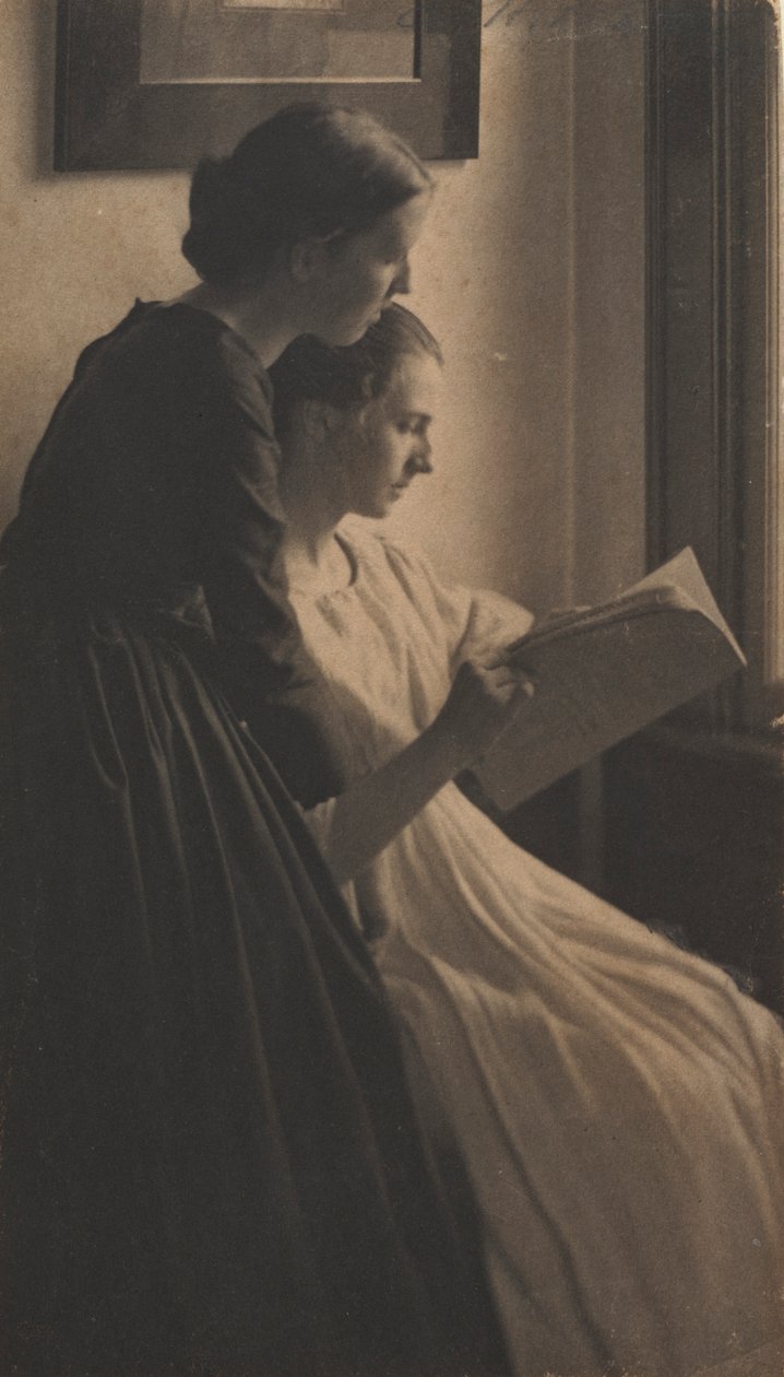 Leserne, 1897. av Clarence H. White
