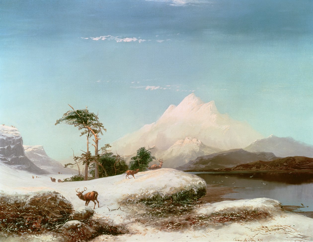 Det skotske høylandet, 1873 av Clarence Roe