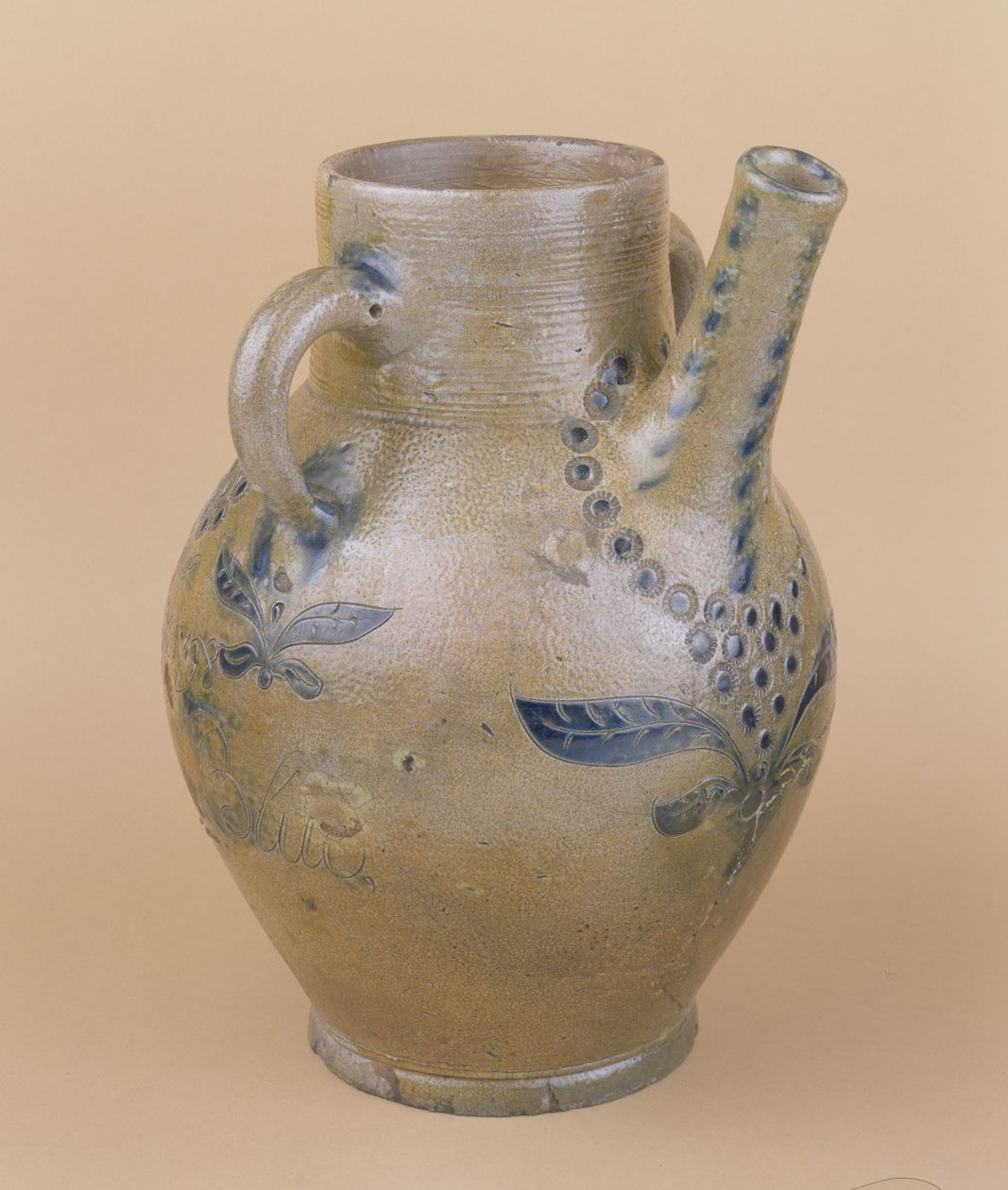 Batter Pitcher, 1798 (steintøy) av Clarkson Crolius Snr.