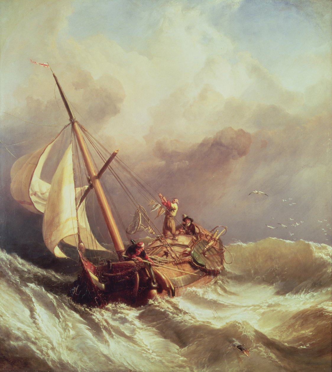 På Doggerbanken, 1846 av Clarkson Frederick Stanfield