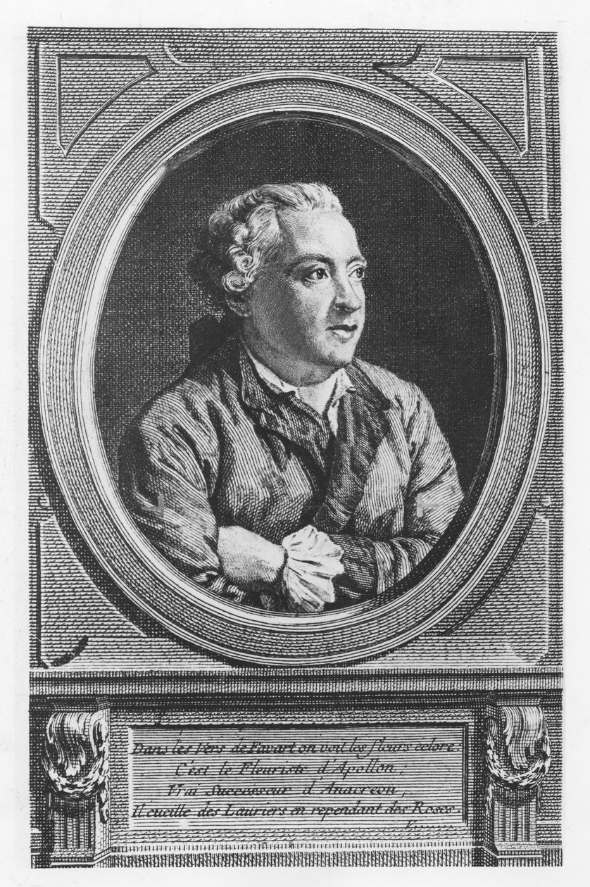 Charles Simon Favart av Claude Antoine Littrey de Montigny