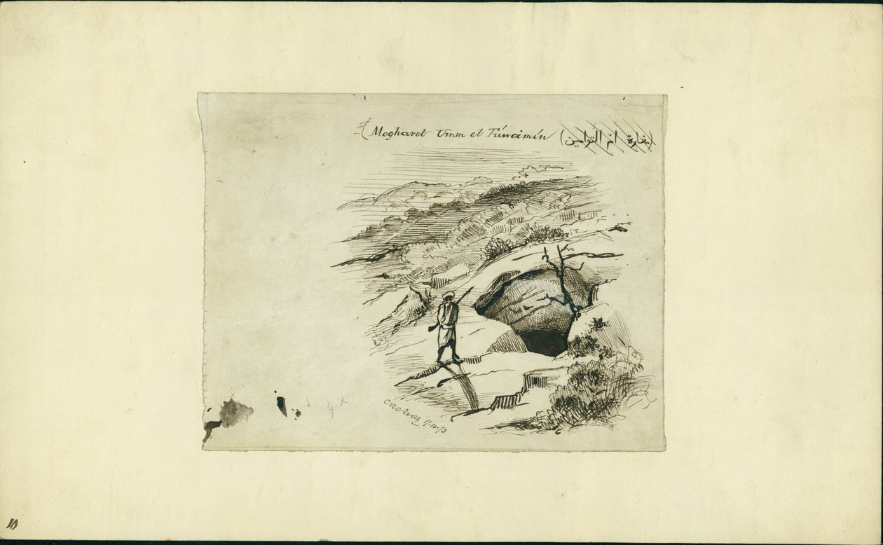 ML Foam Cave, 1873 av Claude Conder