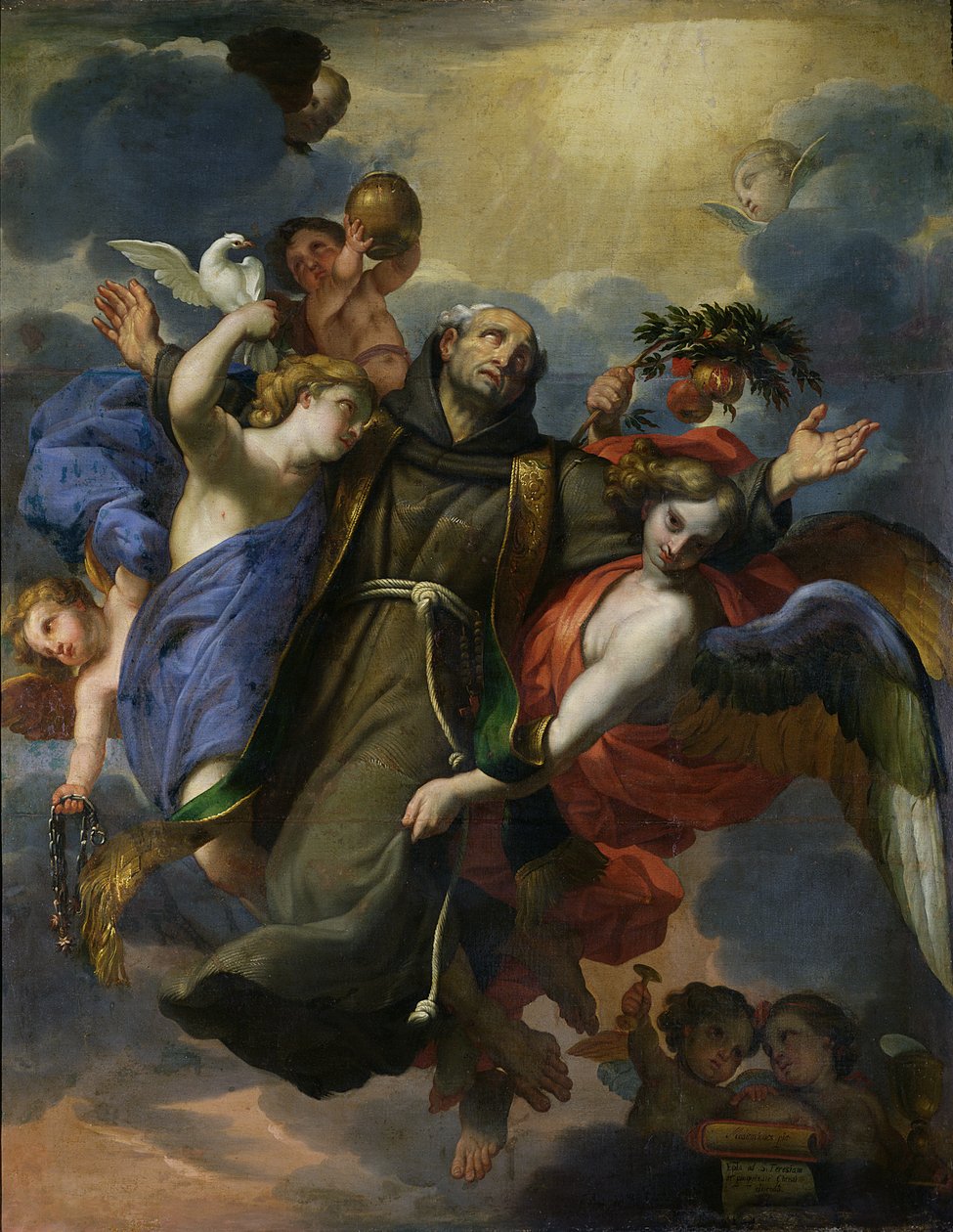 Ekstasen til St. Peter av Alcantara (1499-1562) av Claude Francois