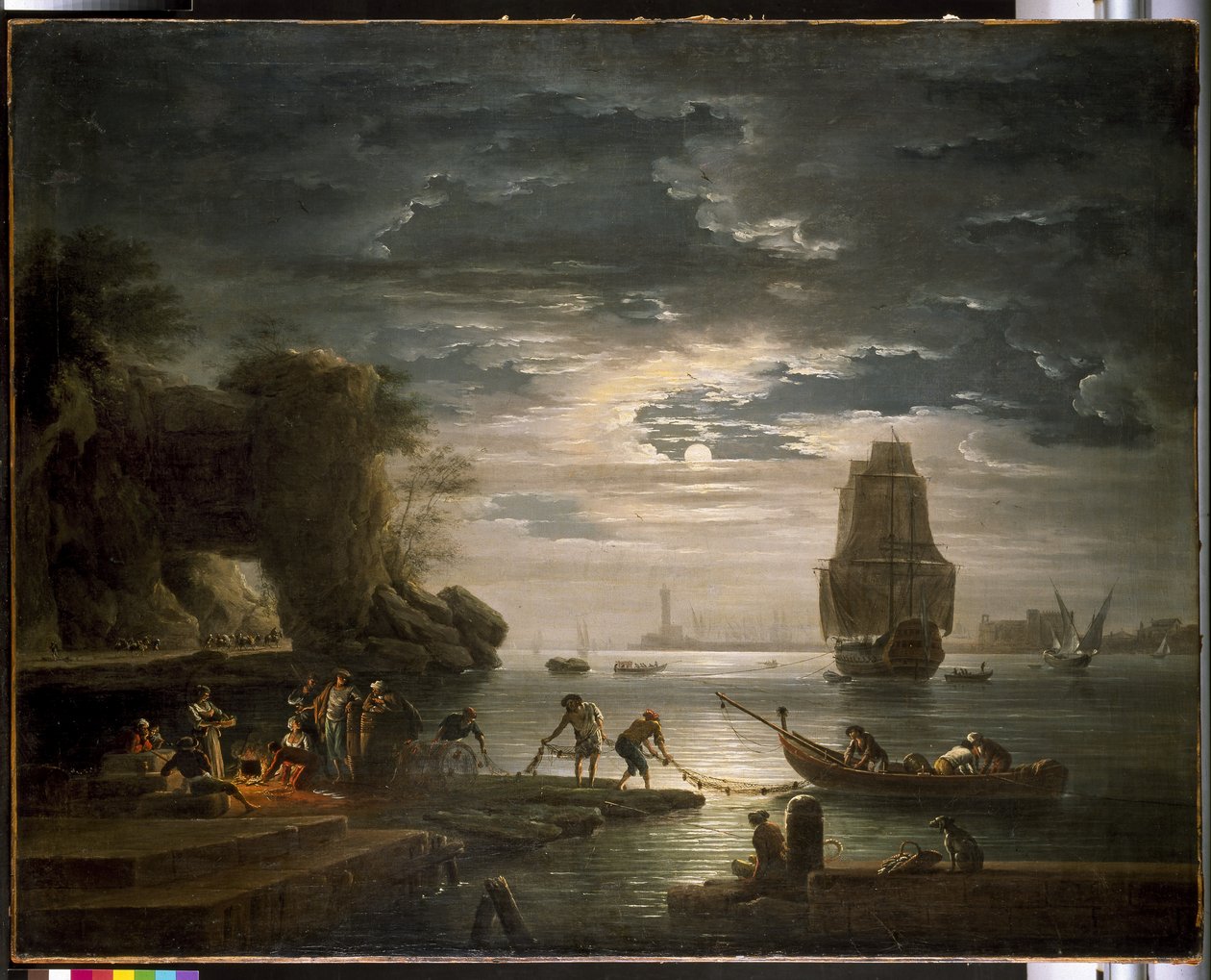 Natten av Claude Joseph Vernet