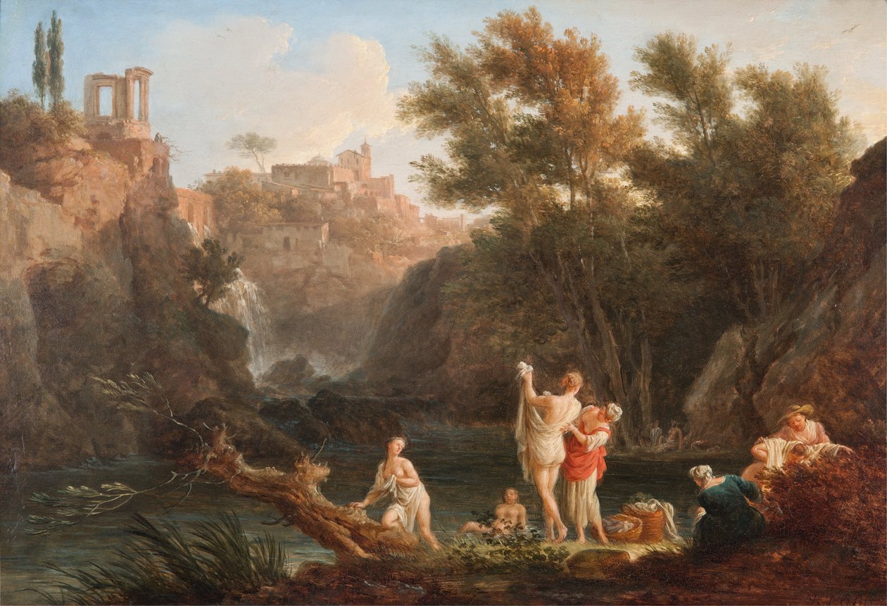 De fire tidene på dagen- kveld av Claude Joseph Vernet