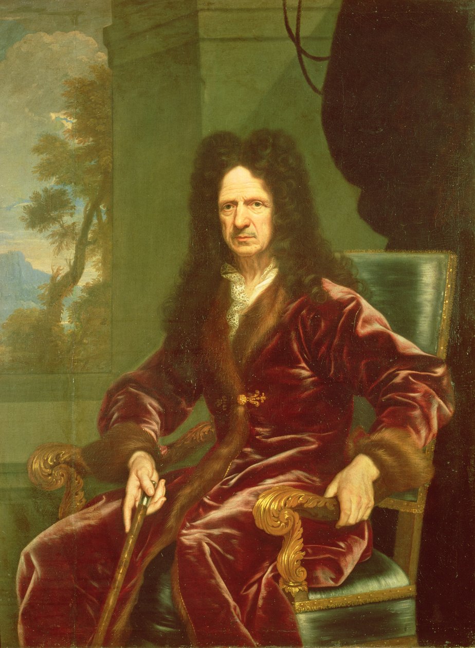 Andre Le Notre (1613-1700) ca. 1700 av Claude Lefebvre