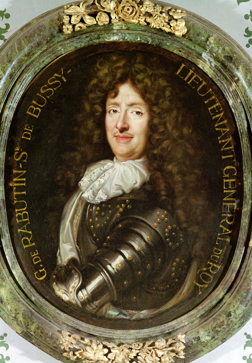 Portrett av grev Roger Bussy de Rabutin (1618-93) av Claude Lefebvre