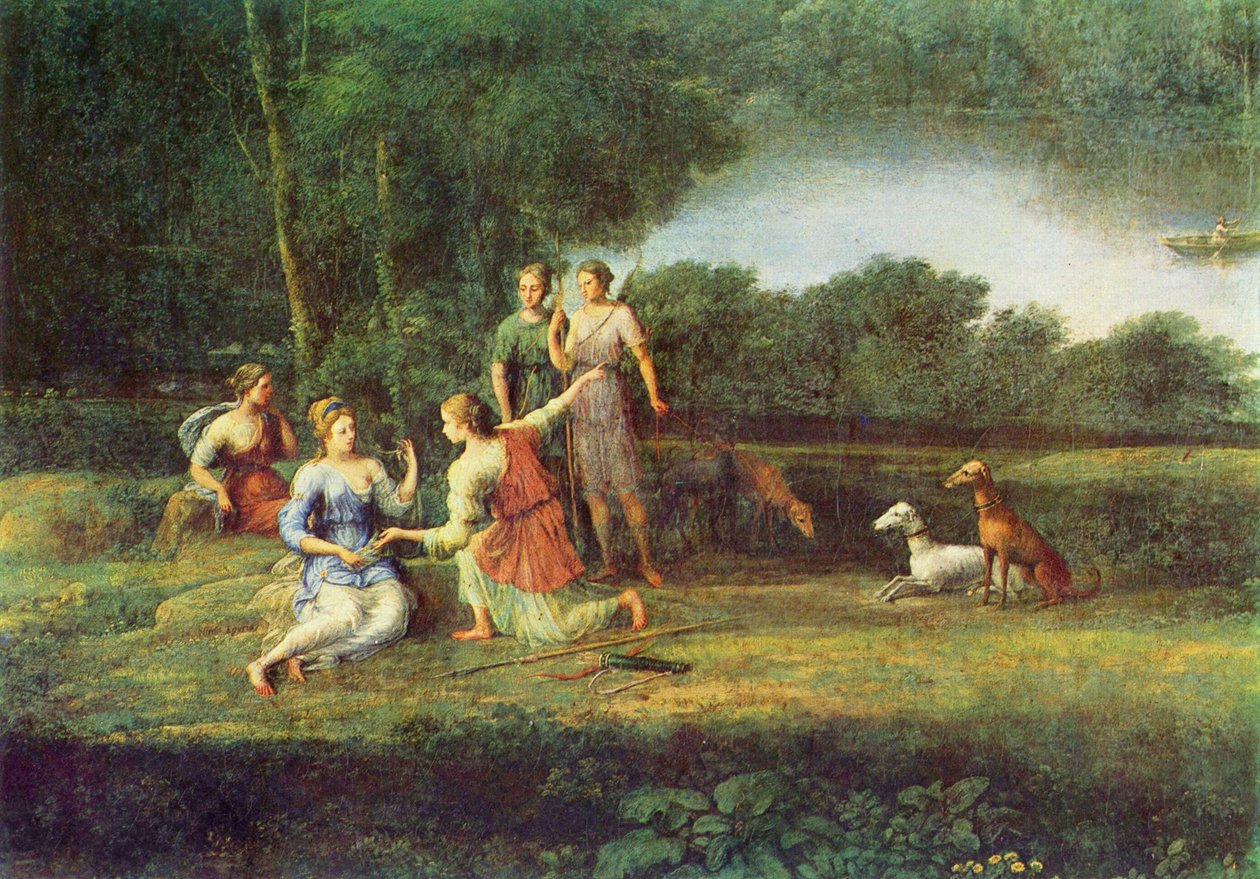 Egeria beweint Numa av Claude Lorrain