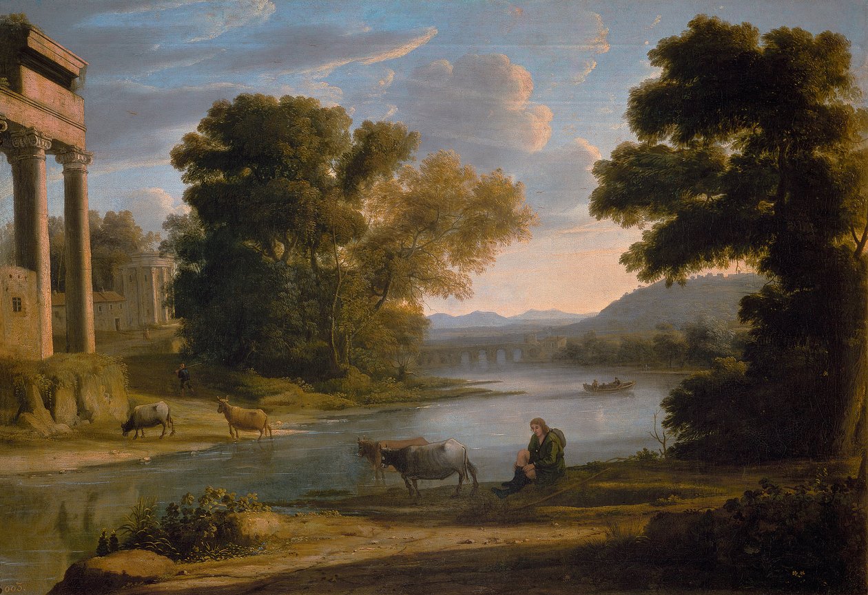 El jeg går av Claude Lorrain