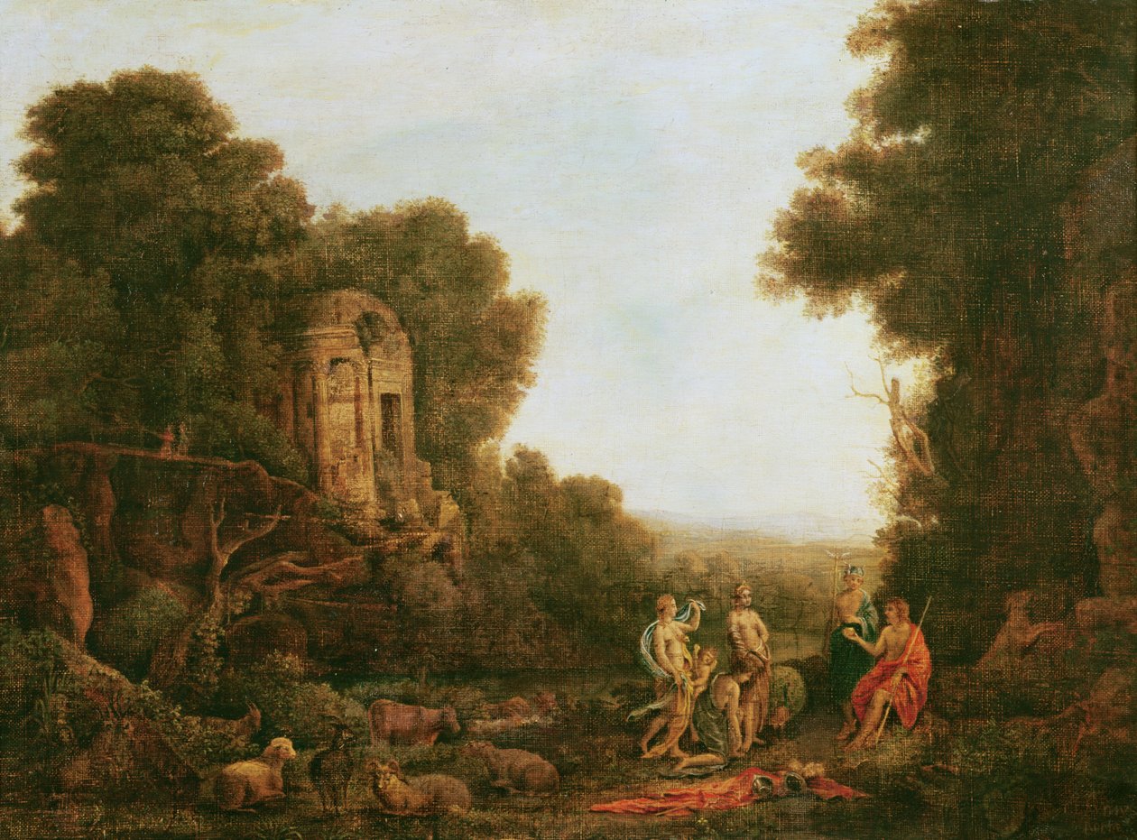 Landskap av Claude Lorrain