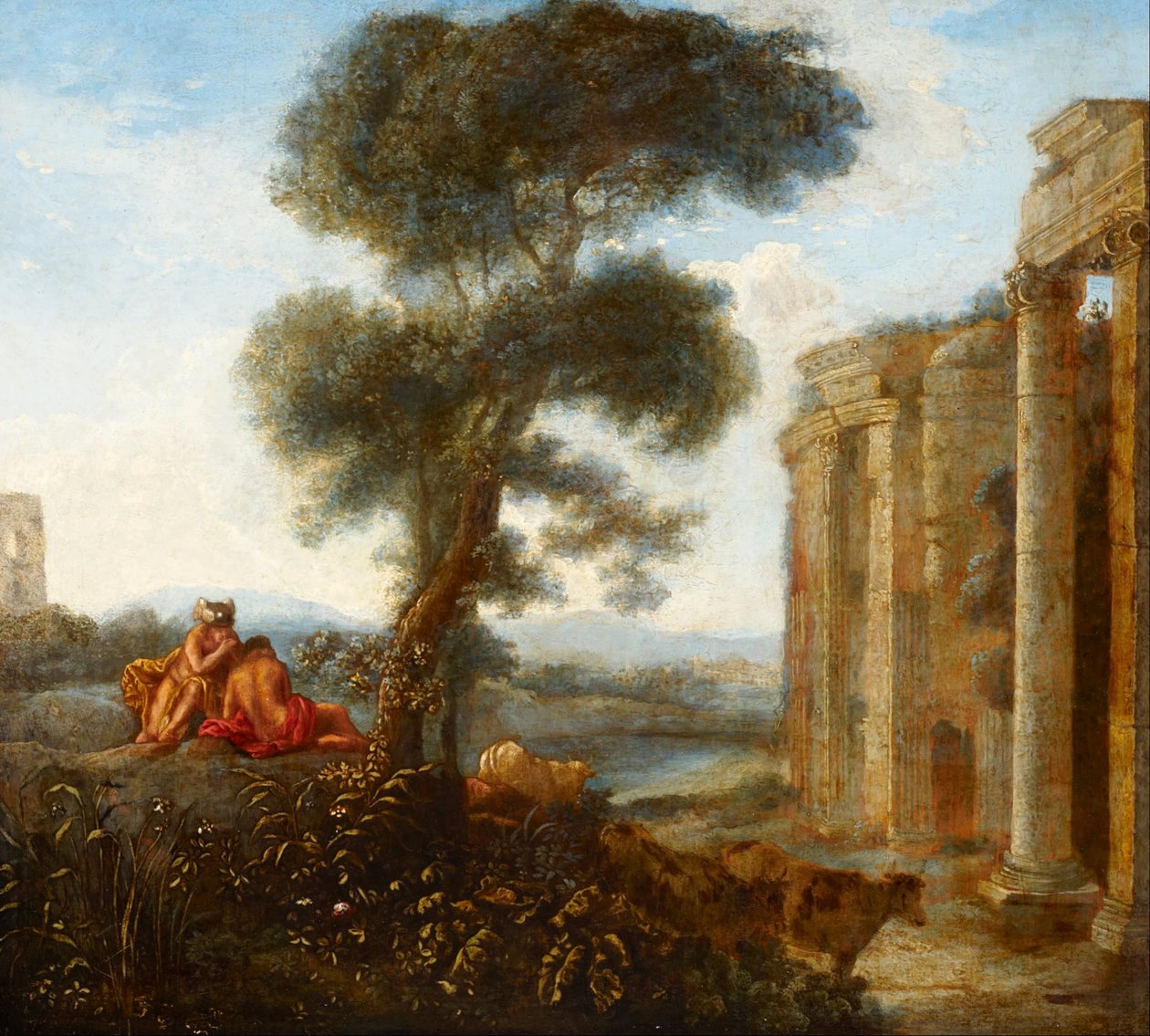 Merkur og Argus av Claude Lorrain
