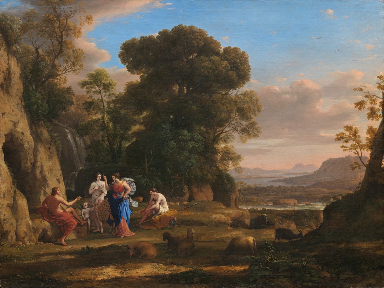 Dommen i Paris av Claude Lorrain