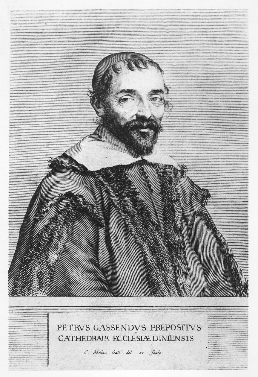 Portrett av Pierre Gassendi av Claude Mellan