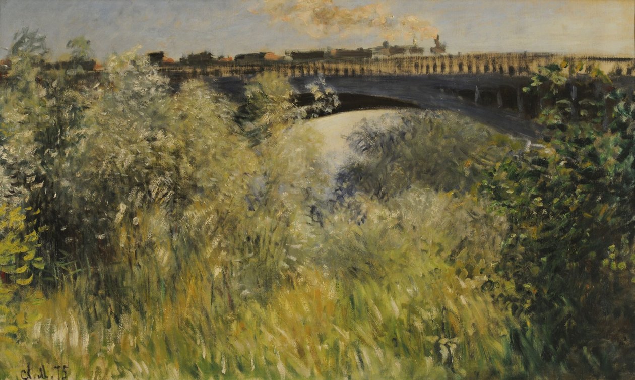 Argenteuiln -broen av Claude Monet