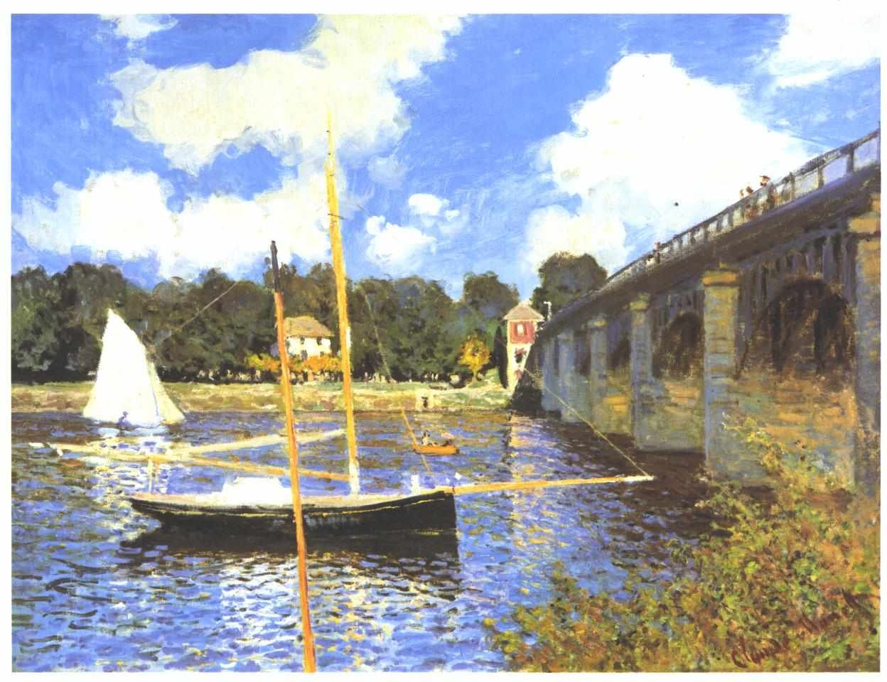 Veibroen, Argenteuil av Claude Monet