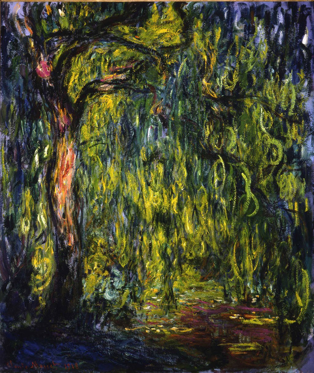 Gråtende pil av Claude Monet