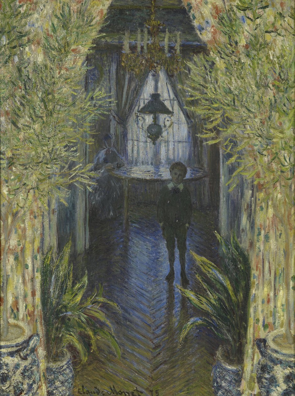 Et hjørne av leiligheten av Claude Monet