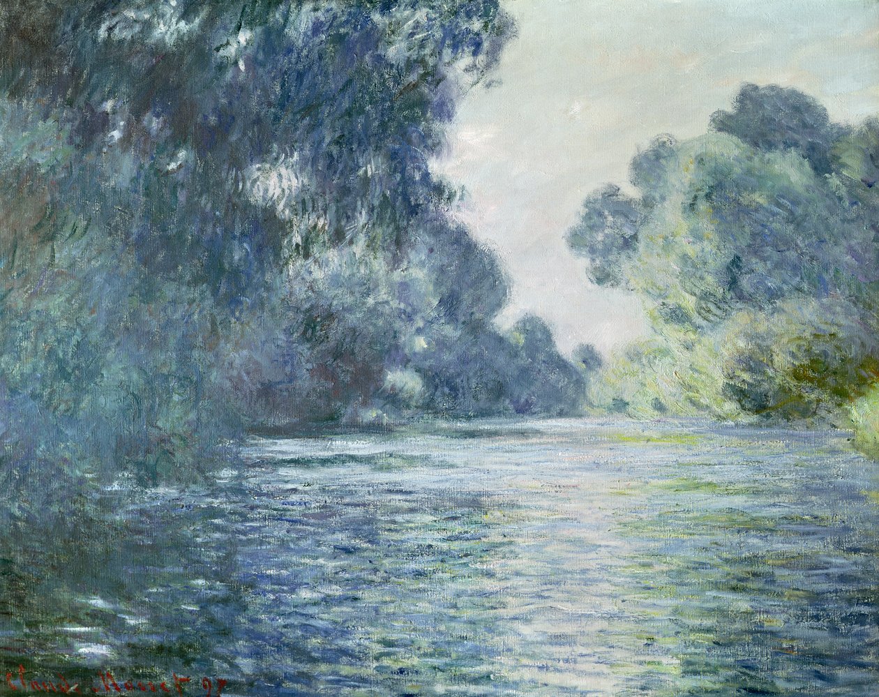 Gren av Seinen nær Giverny, 1897 av Claude Monet