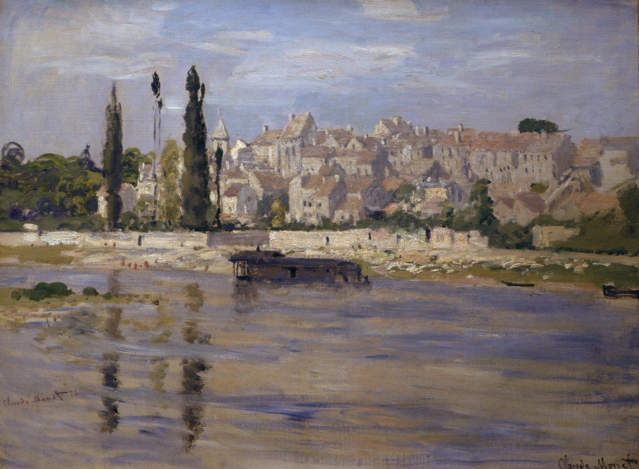 Carrieres-Saint-Denis, 1872 av Claude Monet
