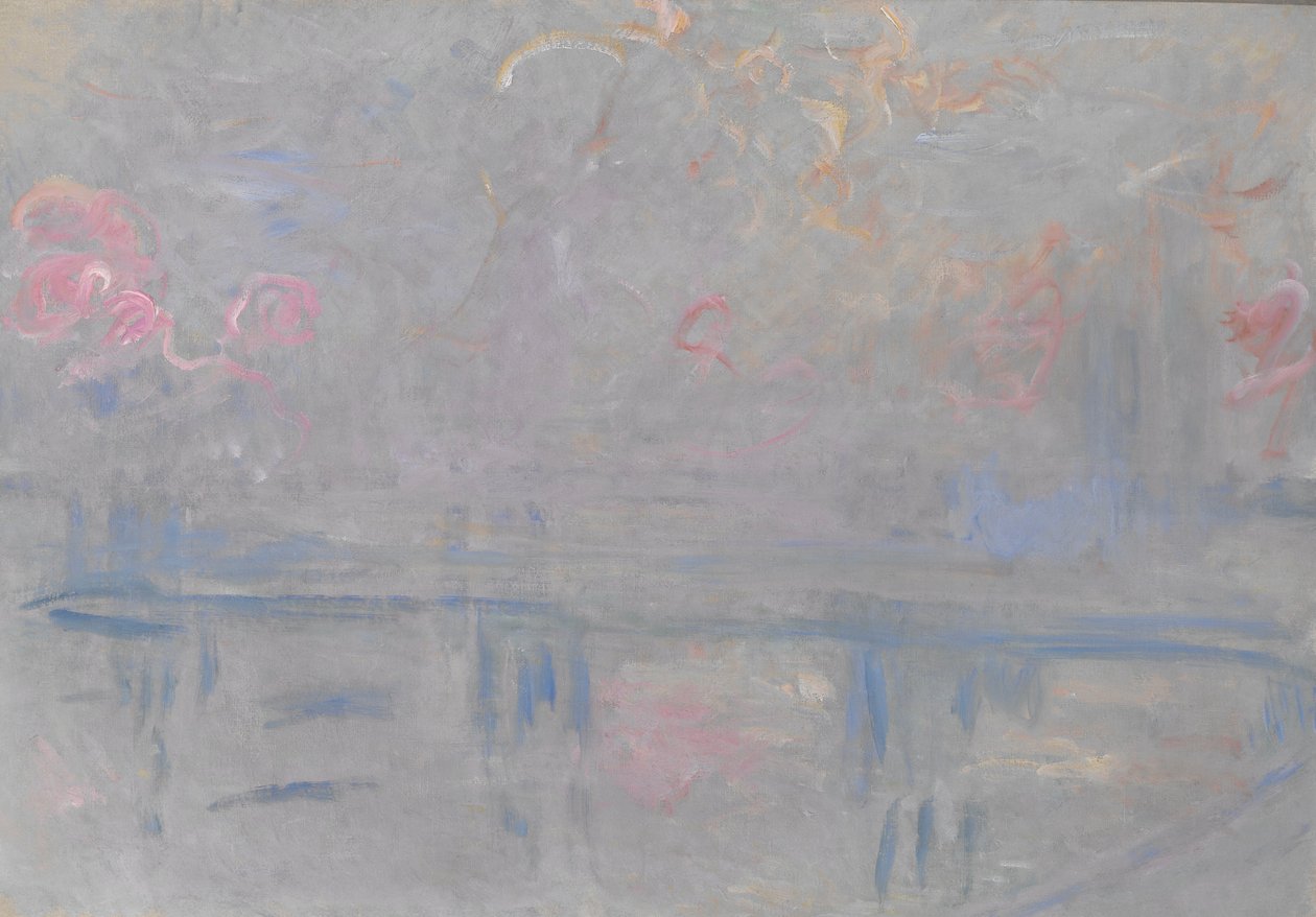 Charing Cross Bridge av Claude Monet