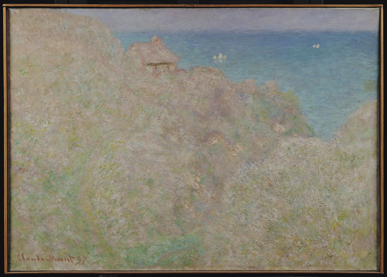 Klippene ved Varengeville, 1897 av Claude Monet