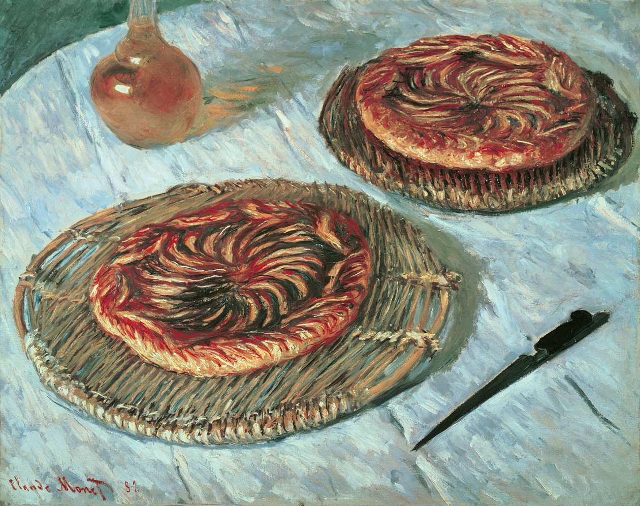 Fruktterter, 1882 av Claude Monet