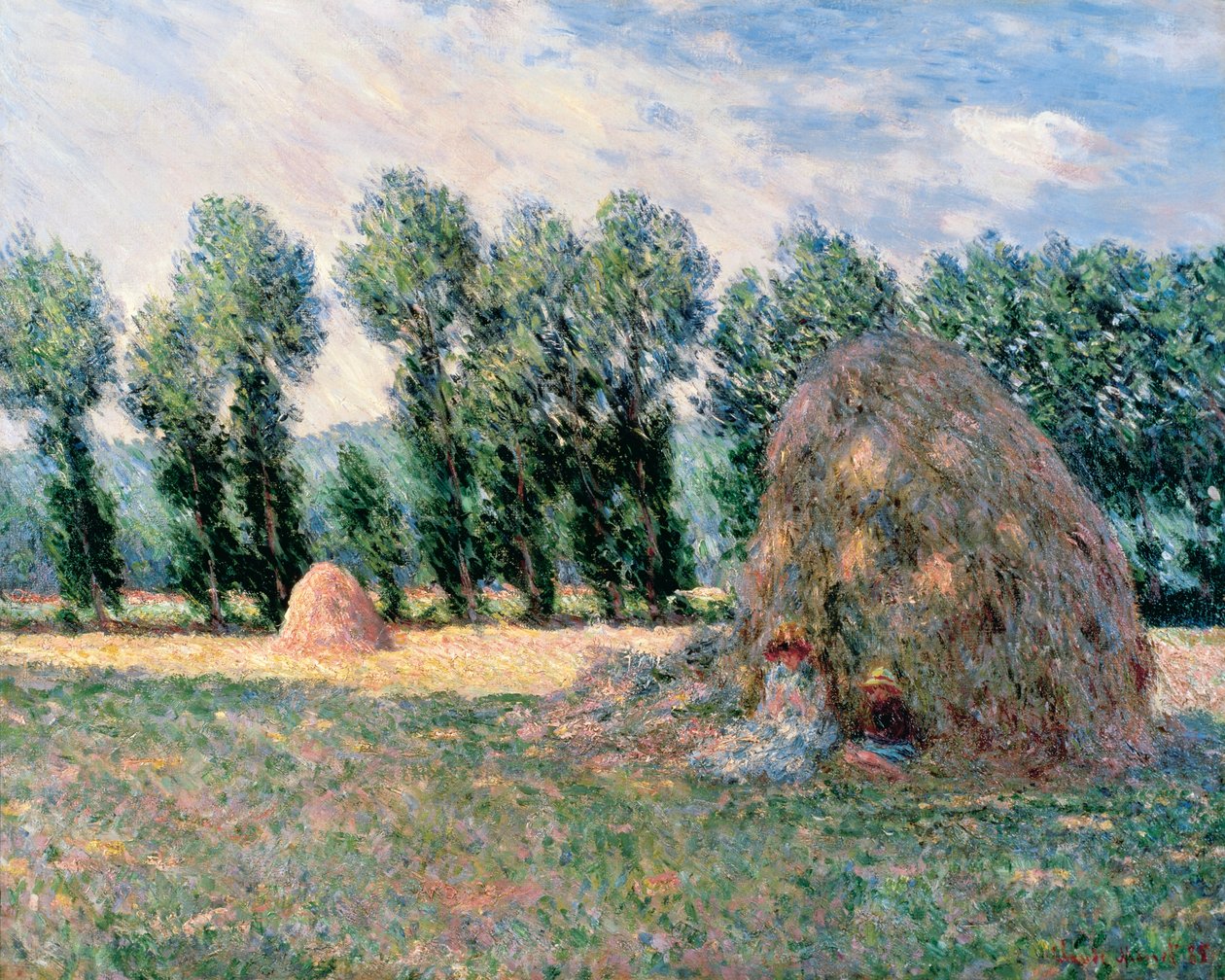 Høystakker av Claude Monet