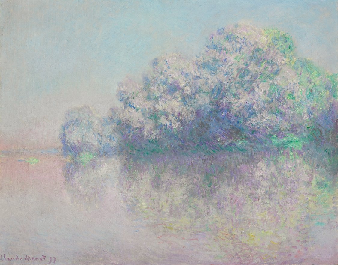 LIle aux Nettles av Claude Monet