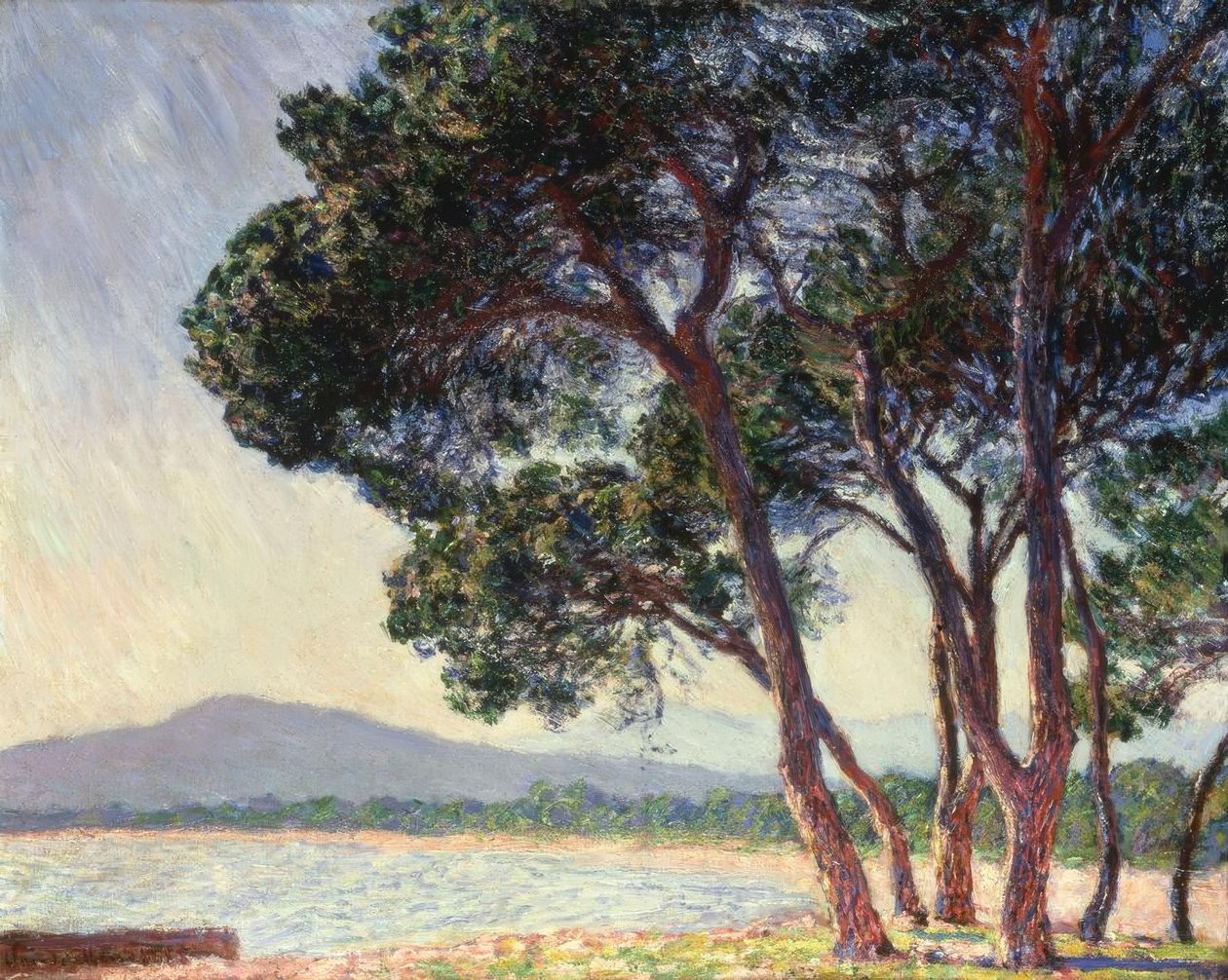Juan Les-Pins-stranden av Claude Monet