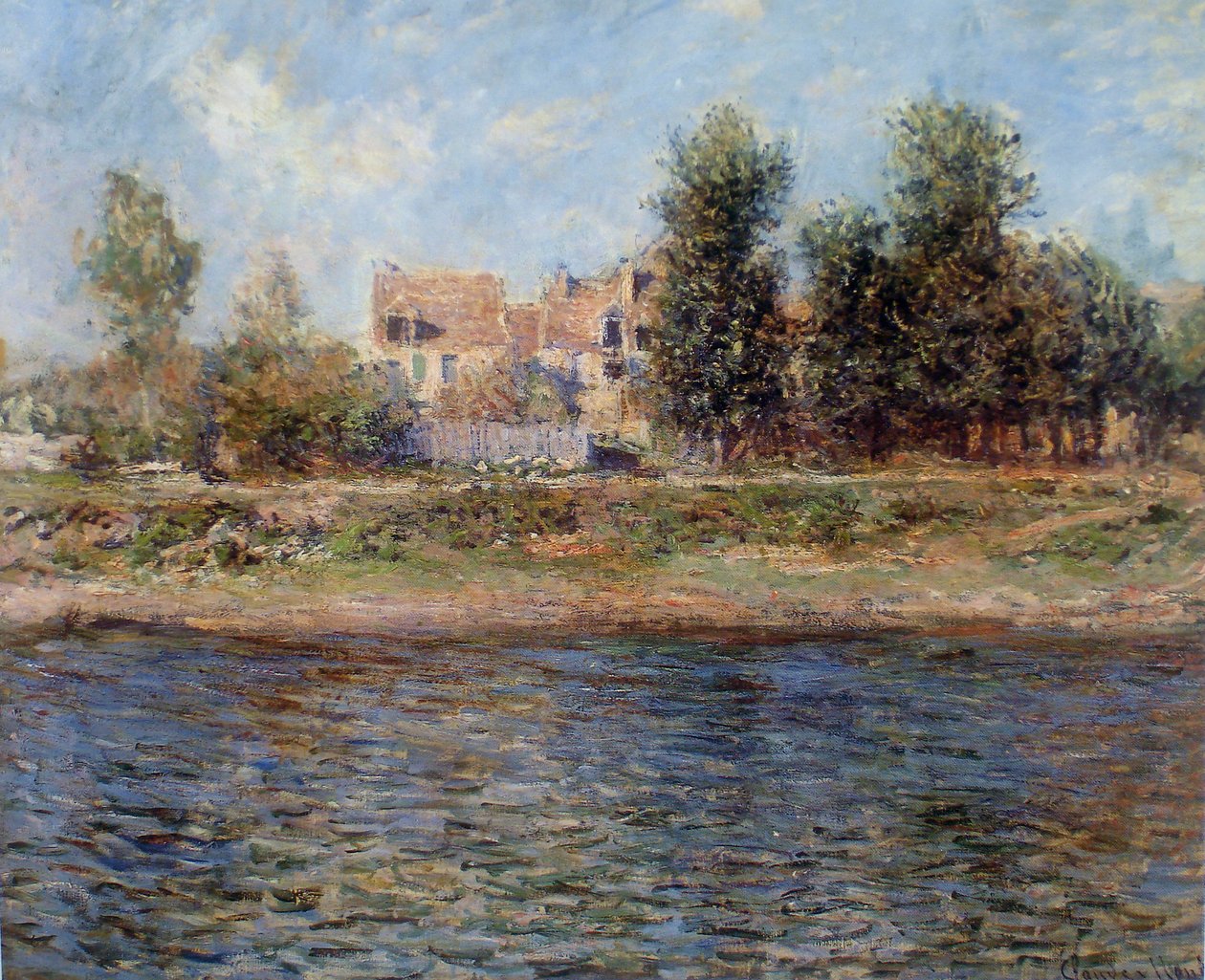 Banken ved Seinen av Claude Monet