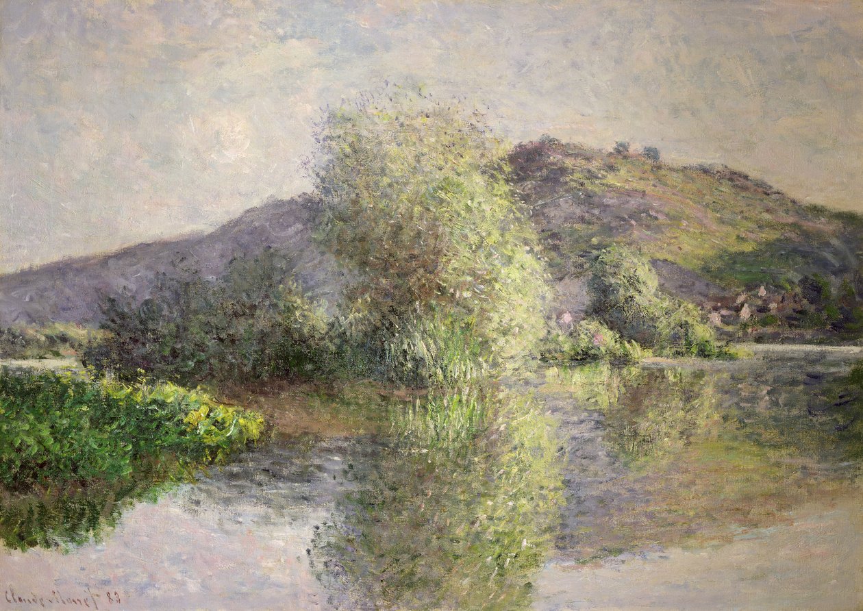 Små øyer ved Port-Villez, 1883 av Claude Monet