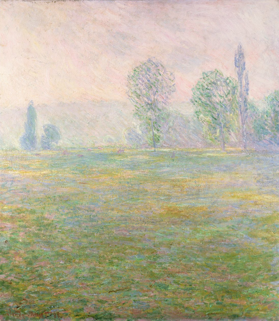 Meadows i Giverny, 1888 av Claude Monet