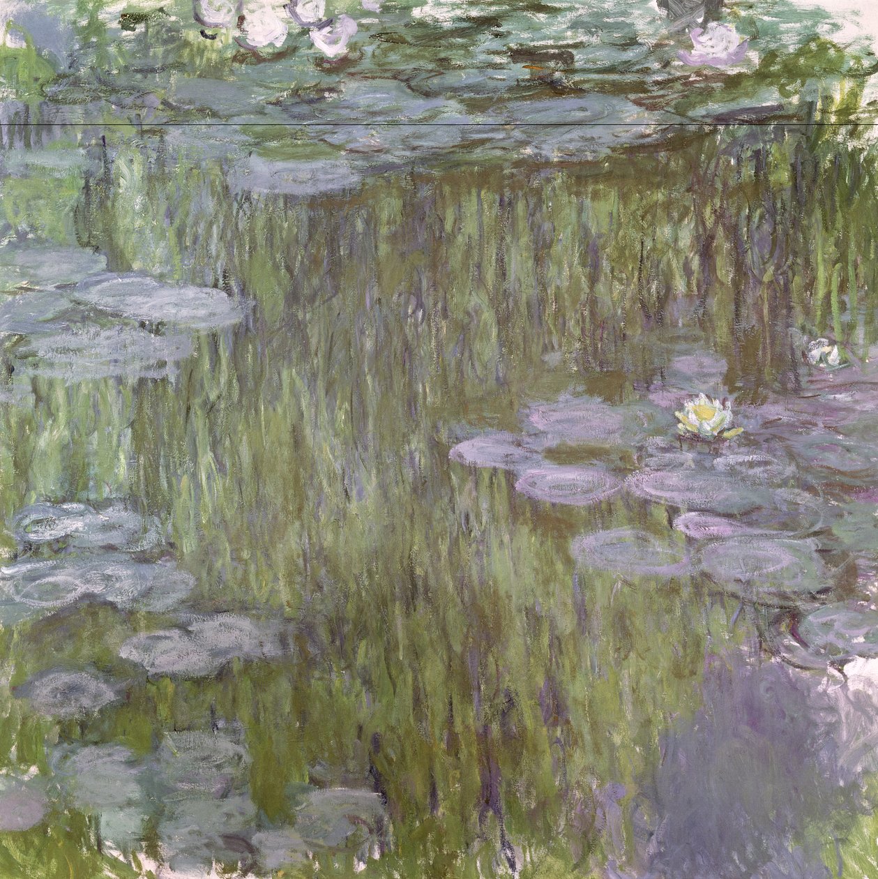Nympheas i Giverny, 1918 av Claude Monet