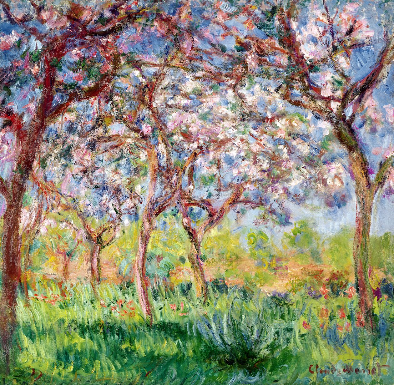 Vår i Giverny, 1903 av Claude Monet