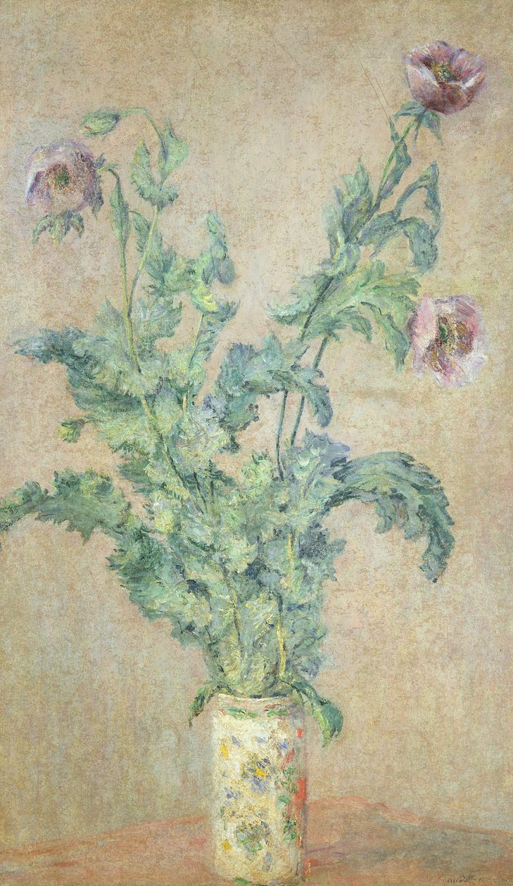 Lilla valmuer av Claude Monet