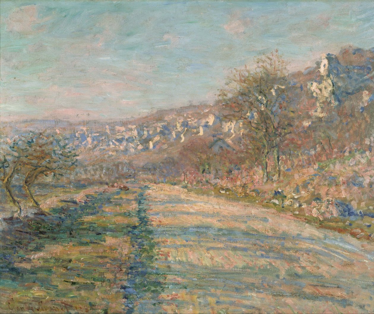 La Roche-Guyon-veien av Claude Monet