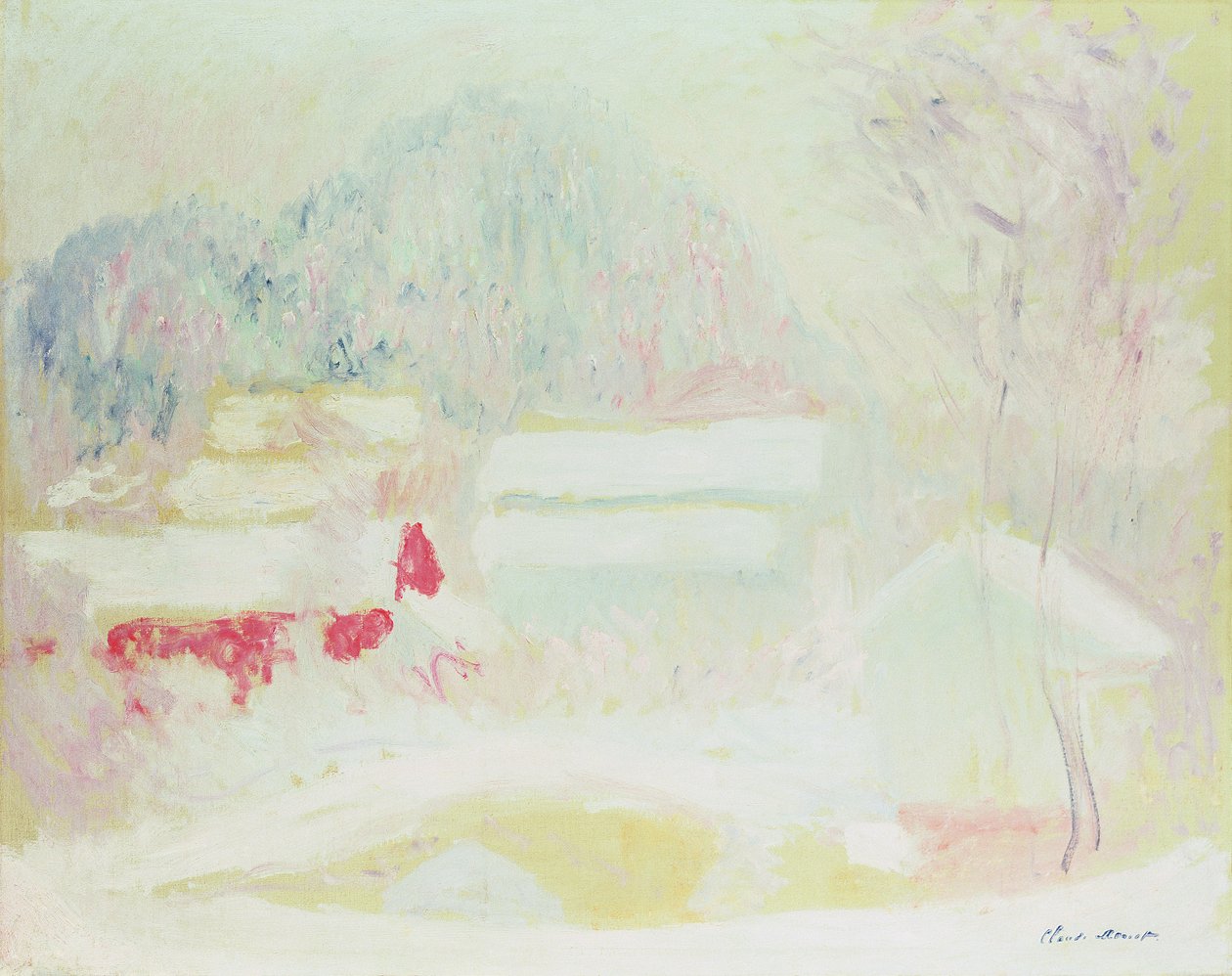 Sandviken, Norge, 1895 av Claude Monet