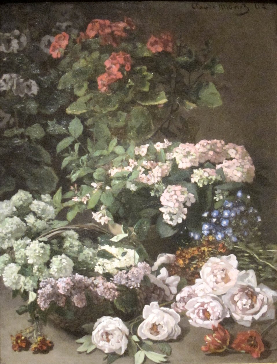 Vårblomster av Claude Monet