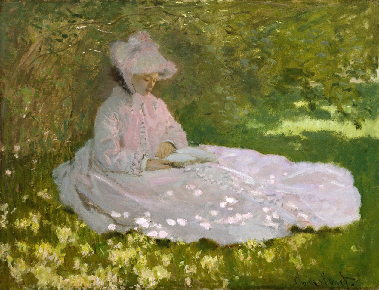 Våren av Claude Monet