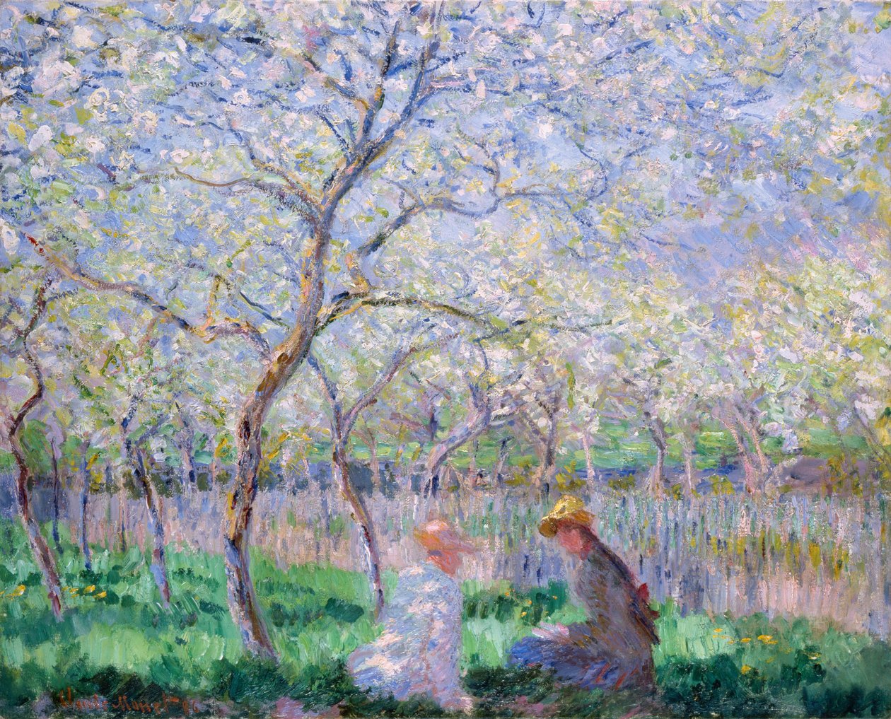 Våren, 1886 av Claude Monet