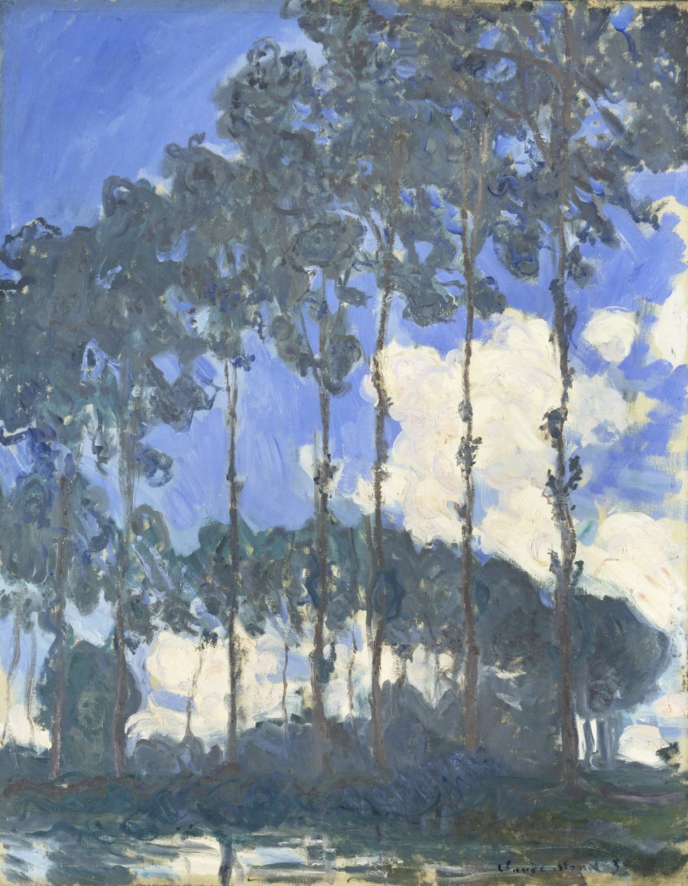 The Magpie av Claude Monet