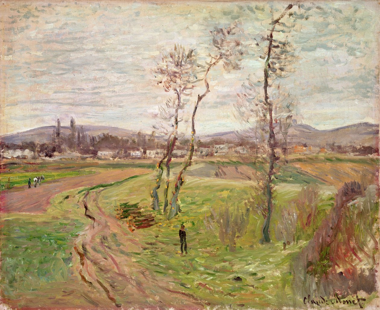 Sletten ved Gennevilliers, 1877 av Claude Monet