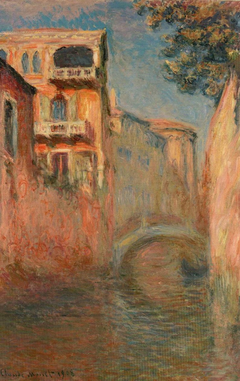Rio della -hilsenen av Claude Monet