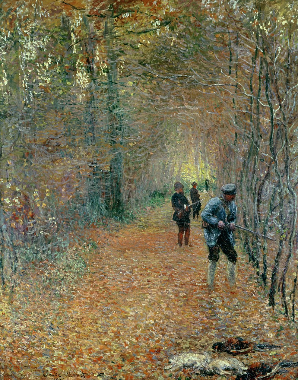 The Shoot, 1876 av Claude Monet