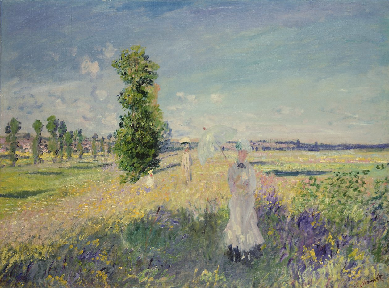 The Walk (Argenteuil), ca. 1872-75 av Claude Monet