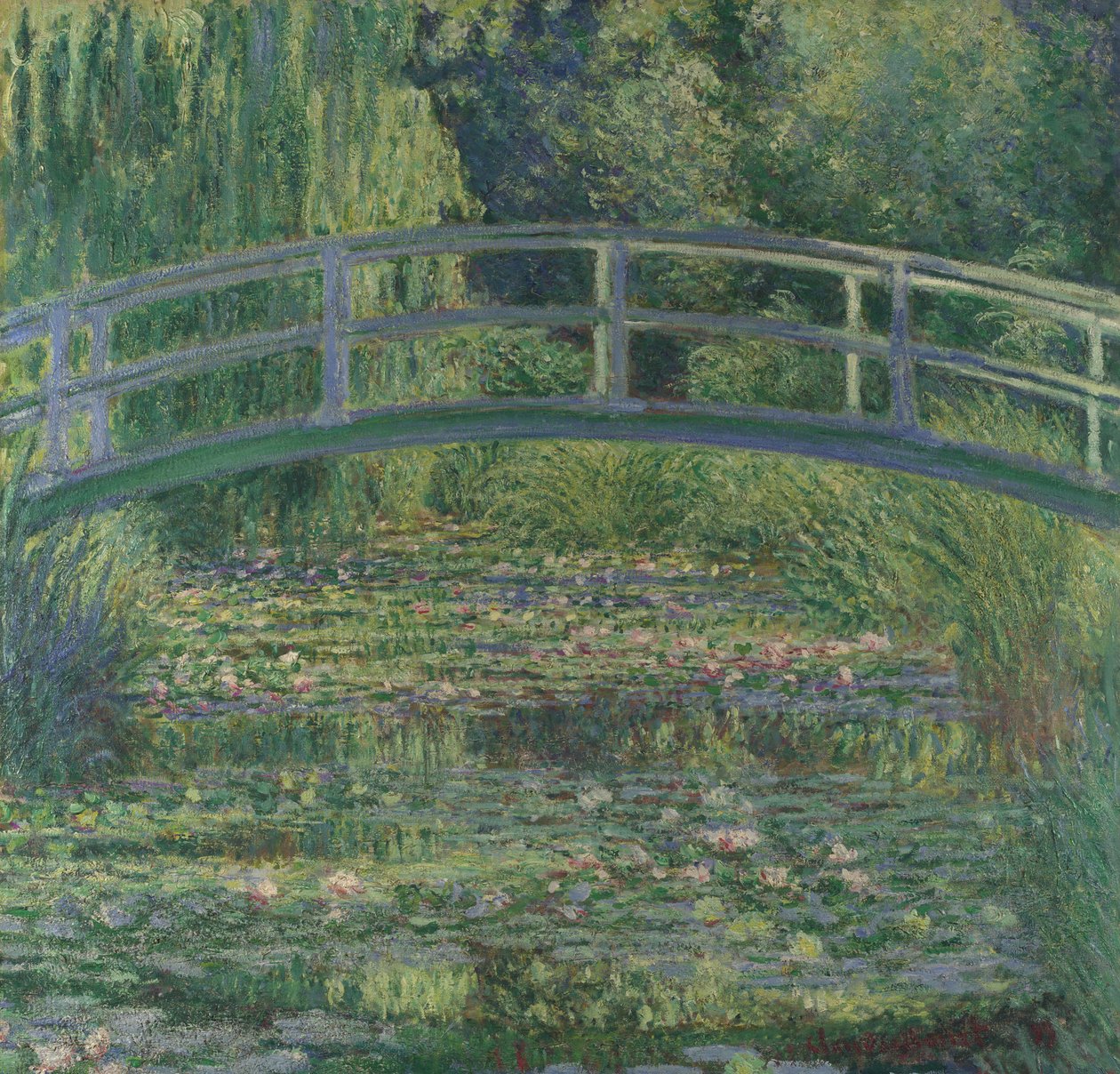 Vannliljedammen av Claude Monet